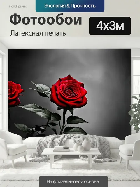 400 × 300 см · Латексная печать