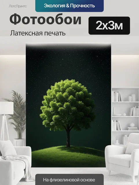 200 × 300 см · Латексная печать