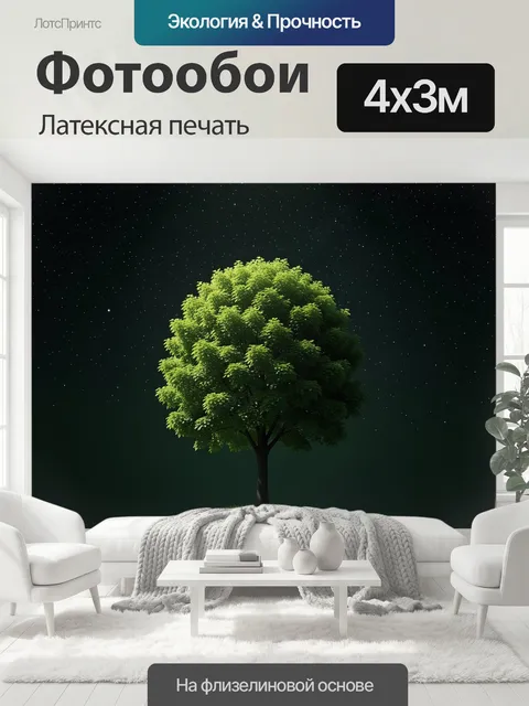 400 × 300 см · Латексная печать