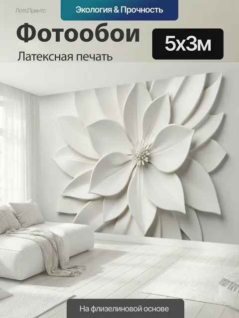500 × 300 см · Латексная печать