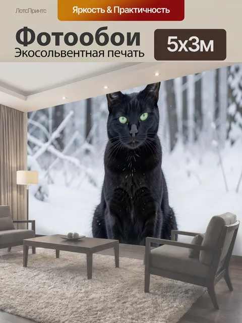 500 × 300 см · Экосольвентная печать