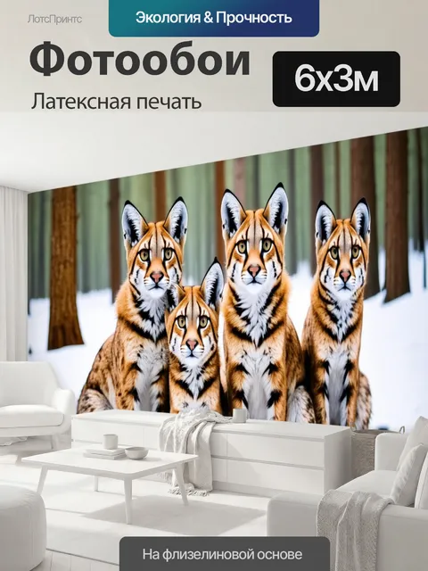 600 × 300 см · Латексная печать