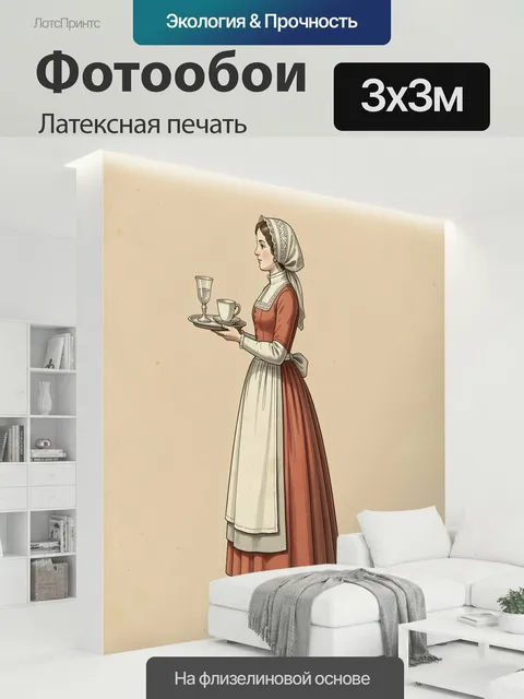 300 × 300 см · Латексная печать