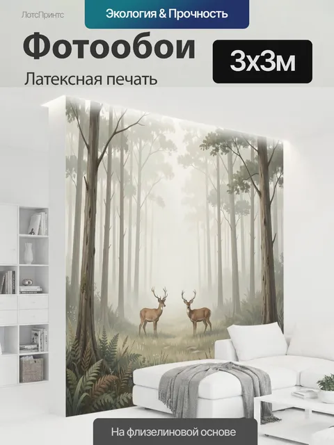300 × 300 см · Латексная печать