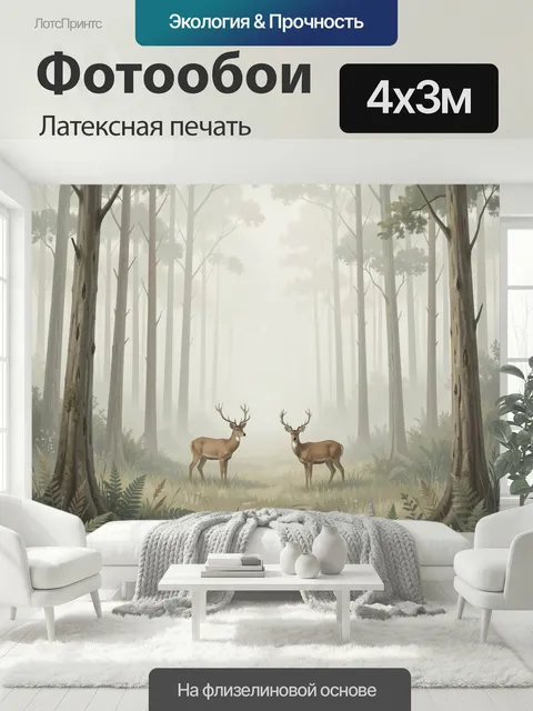 400 × 300 см · Латексная печать