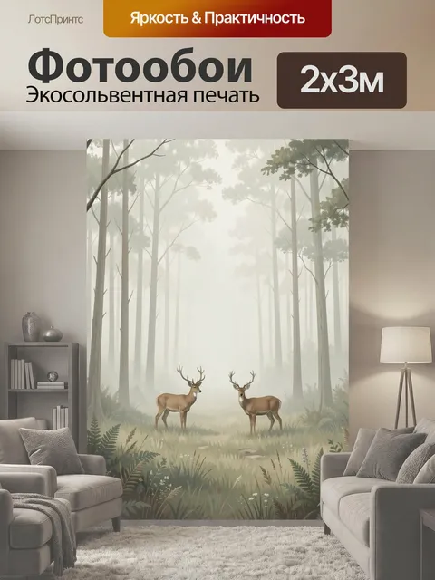 200 × 300 см · Экосольвентная печать