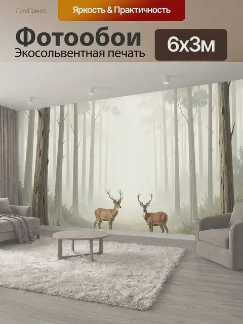 600 × 300 см · Экосольвентная печать