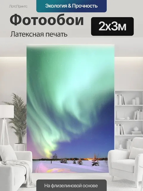 200 × 300 см · Латексная печать