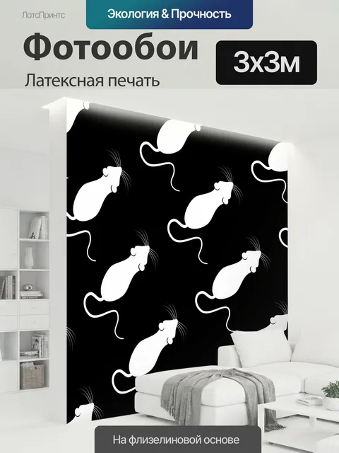 300 × 300 см · Латексная печать