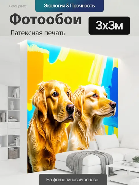 300 × 300 см · Латексная печать