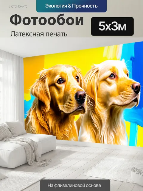 500 × 300 см · Латексная печать
