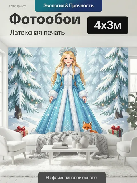 400 × 300 см · Латексная печать