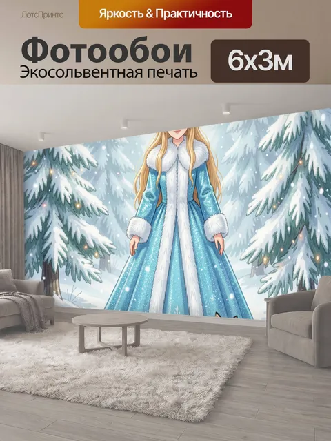 600 × 300 см · Экосольвентная печать