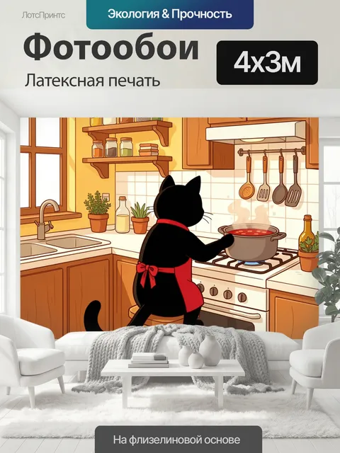 400 × 300 см · Латексная печать