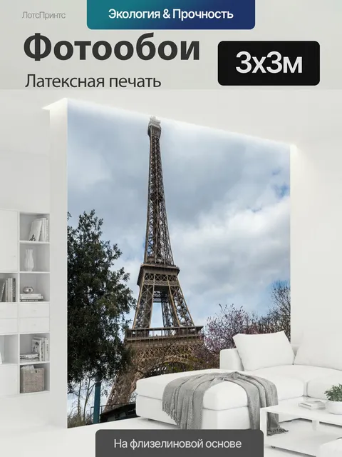 300 × 300 см · Латексная печать