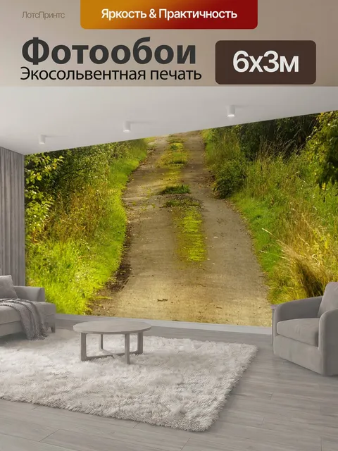 600 × 300 см · Экосольвентная печать
