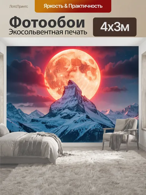 400 × 300 см · Экосольвентная печать