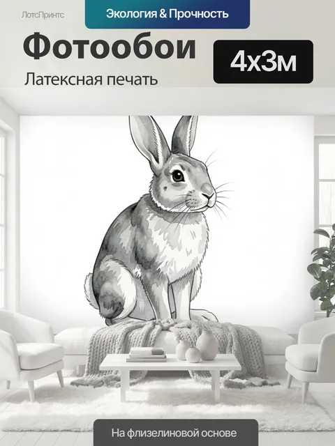 400 × 300 см · Латексная печать