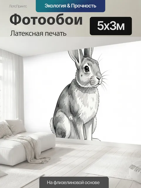 500 × 300 см · Латексная печать