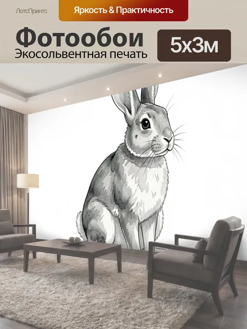 500 × 300 см · Экосольвентная печать