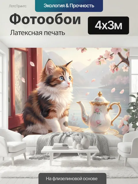 400 × 300 см · Латексная печать