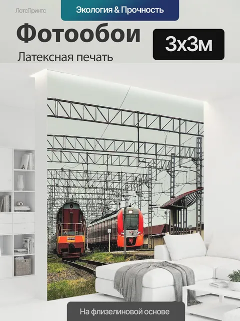 300 × 300 см · Латексная печать