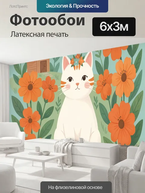 600 × 300 см · Латексная печать