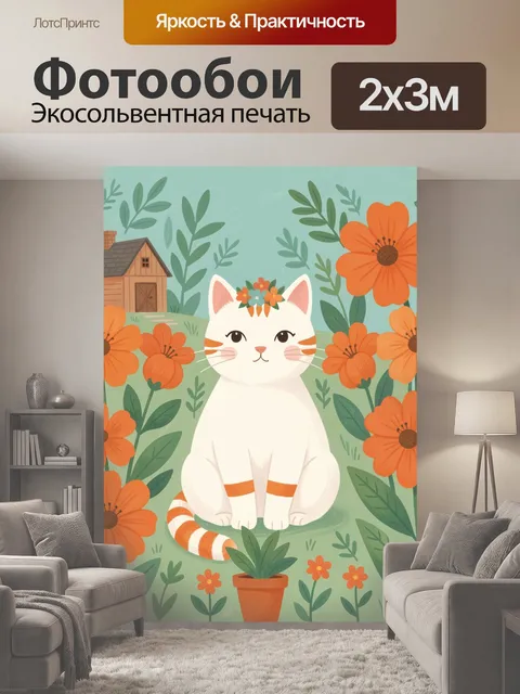 200 × 300 см · Экосольвентная печать