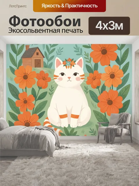 400 × 300 см · Экосольвентная печать