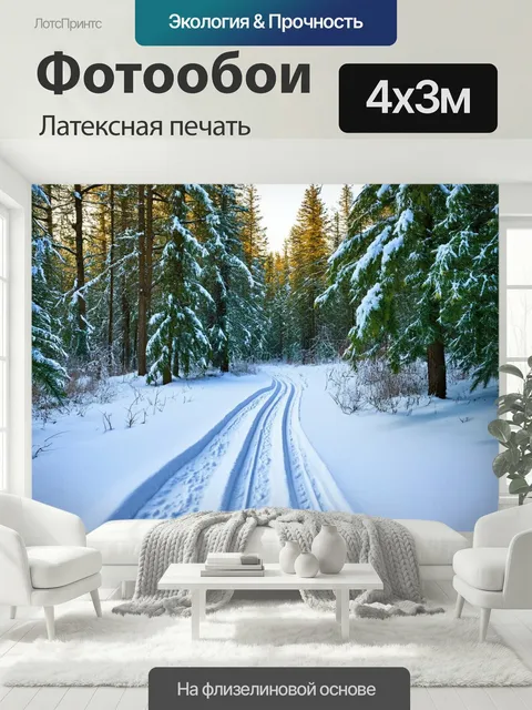 400 × 300 см · Латексная печать