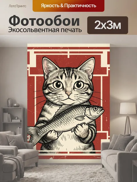 200 × 300 см · Экосольвентная печать