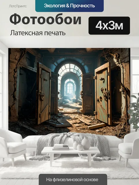 400 × 300 см · Латексная печать