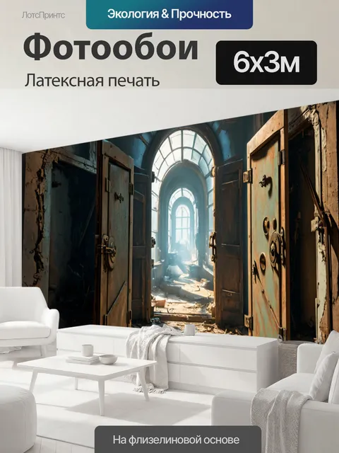 600 × 300 см · Латексная печать