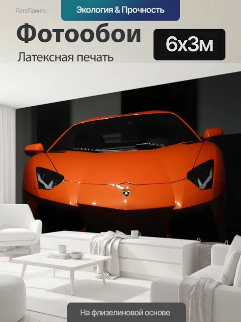 600 × 300 см · Латексная печать