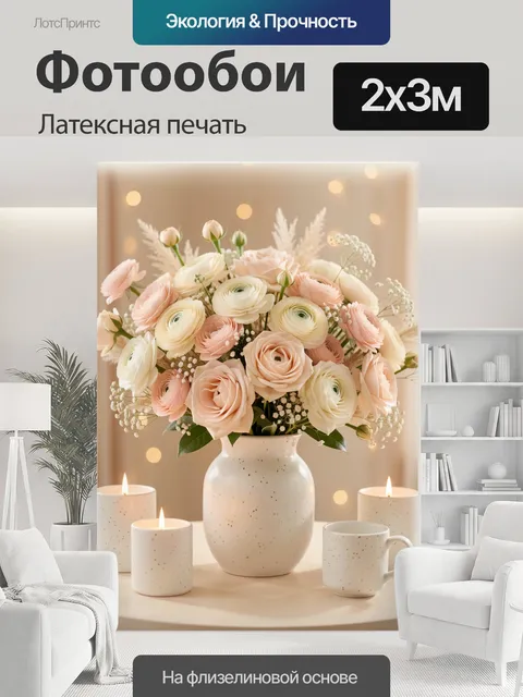 200 × 300 см · Латексная печать