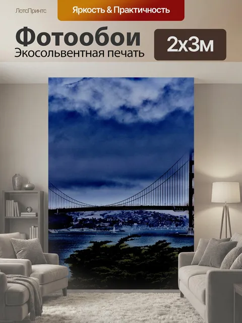 200 × 300 см · Экосольвентная печать