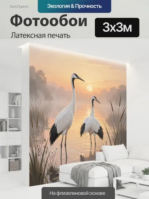 300 × 300 см · Латексная печать