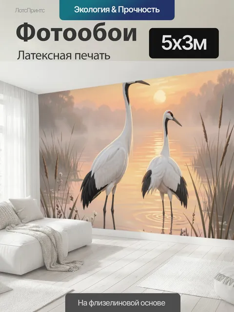 500 × 300 см · Латексная печать