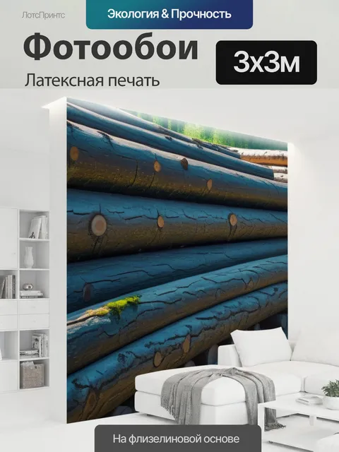 300 × 300 см · Латексная печать