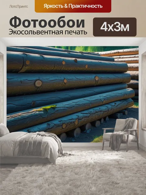 400 × 300 см · Экосольвентная печать