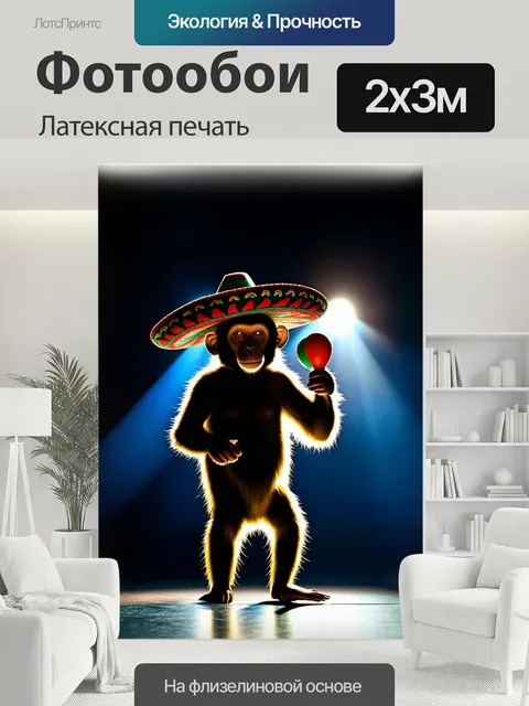 200 × 300 см · Латексная печать