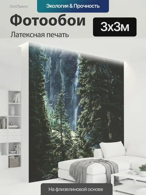 300 × 300 см · Латексная печать