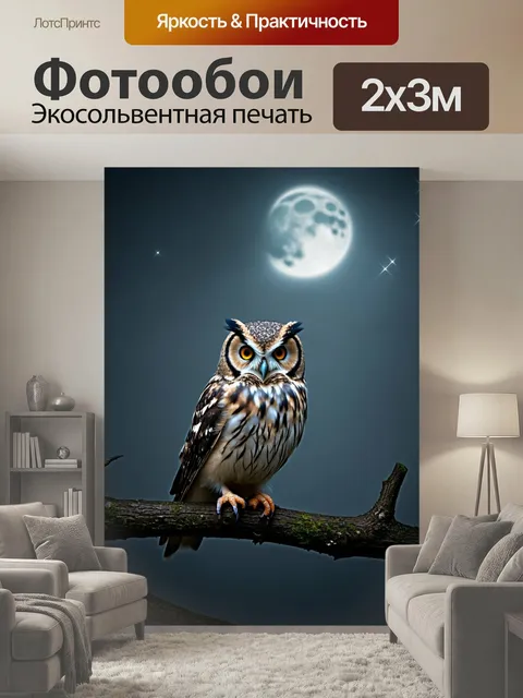 200 × 300 см · Экосольвентная печать