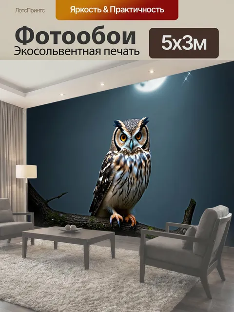 500 × 300 см · Экосольвентная печать