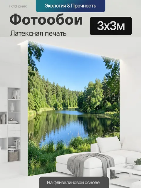 300 × 300 см · Латексная печать