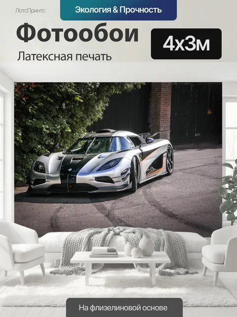 400 × 300 см · Латексная печать