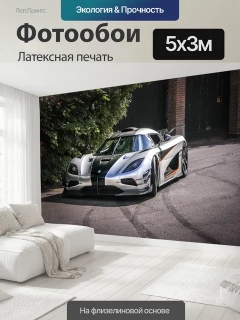 500 × 300 см · Латексная печать