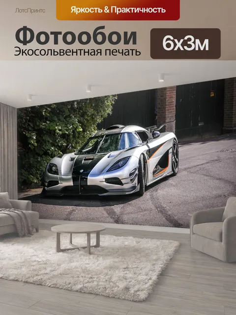 600 × 300 см · Экосольвентная печать