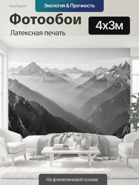 400 × 300 см · Латексная печать