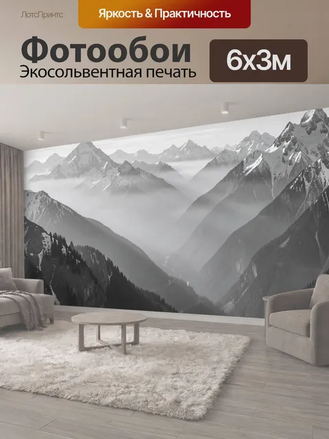 600 × 300 см · Экосольвентная печать